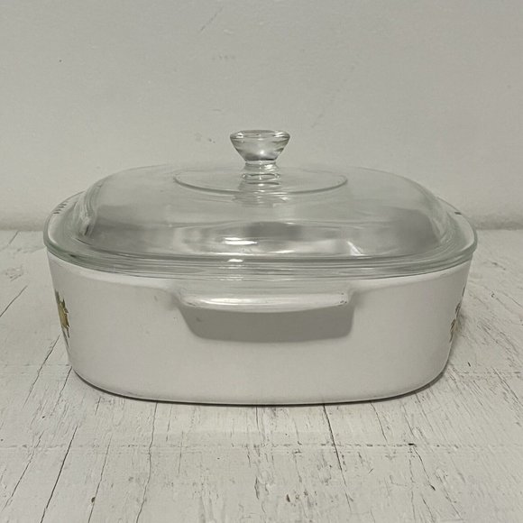 Vintage 2 quart Corning Ware Spice of Life La Marjolaine A-2-B with lid P-9-C-1 - Picture 2 of 11